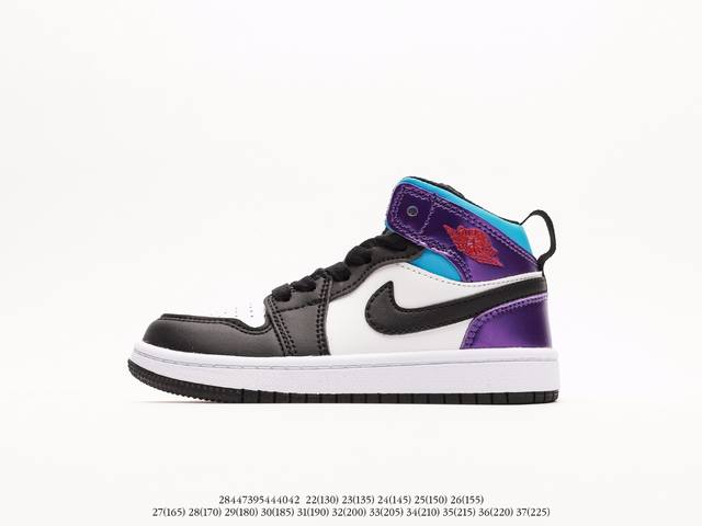 童鞋 乔丹Air Jordan Retro AJ 乔丹运动复古文化休闲童鞋高帮运动篮球鞋注意：图下方显示为实际脚长，单位毫米[手工测量，可能存在5毫米左右的误差