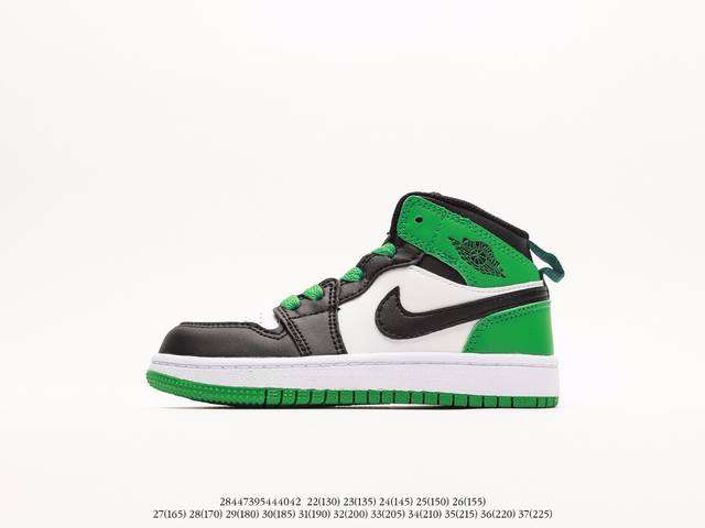 童鞋 乔丹Air Jordan Retro AJ 乔丹运动复古文化休闲童鞋高帮运动篮球鞋注意：图下方显示为实际脚长，单位毫米[手工测量，可能存在5毫米左右的误差
