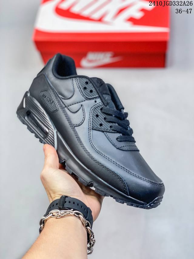 公司级Nike Air Max 90初代系列低帮复古气垫百搭休闲运动慢跑鞋 货号:HF3835- 编码：10JGD332A26