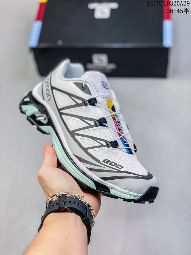 SALOMON萨洛蒙 XT-6 GORE-TEX 百搭舒适 低帮 户外功能鞋 K627A8E 尺码：36-45半 编码：10JLD325A29