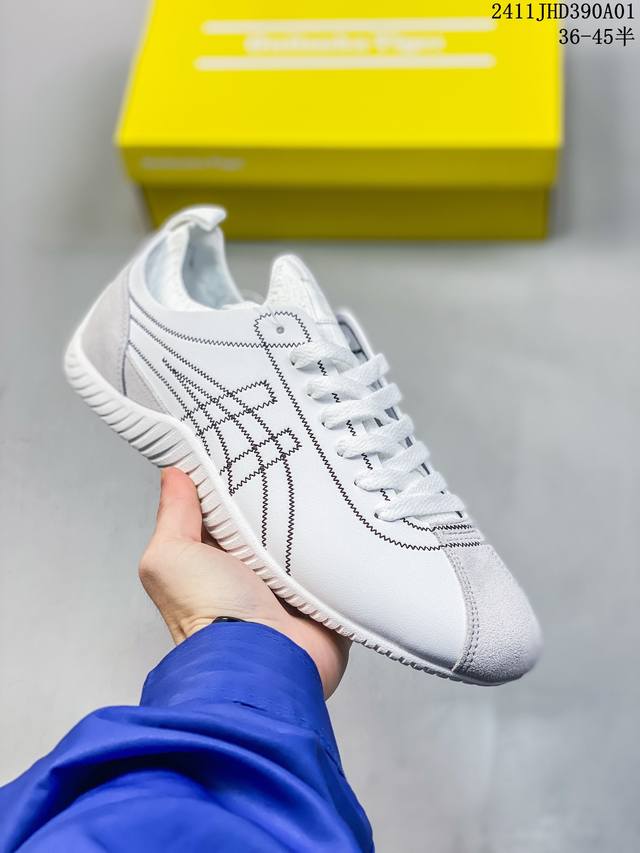 Asics 亚瑟士 Onitsuka Tiger 鬼塚虎 Sclaw 绒面革织物 男女同款休闲袜子鞋 尺码：36-45半 11JHD390A01
