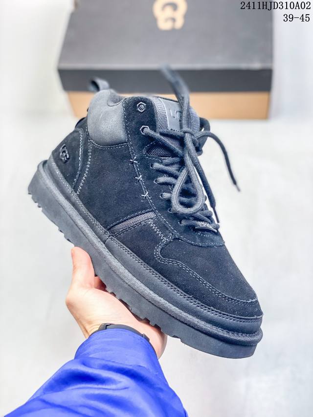 UGG 百搭单品东莞UGG 厚底中帮 秋冬羊皮毛一体雪地靴 全鞋采用ZP同厂 隆丰A级澳洲进口羊皮毛一体 品牌代工厂生产线 完全遵循ZP工艺流程 代工厂原厂版师