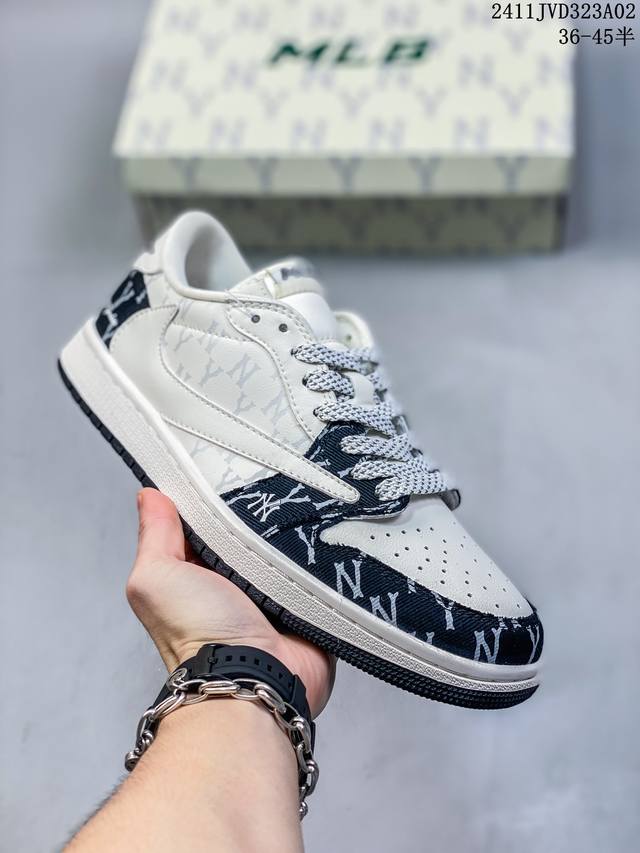 海外爆款限量发售！公司级 Travis Scott x Fragment Design x Jordan Air Jordan 1 Low OG SP “梅赛德