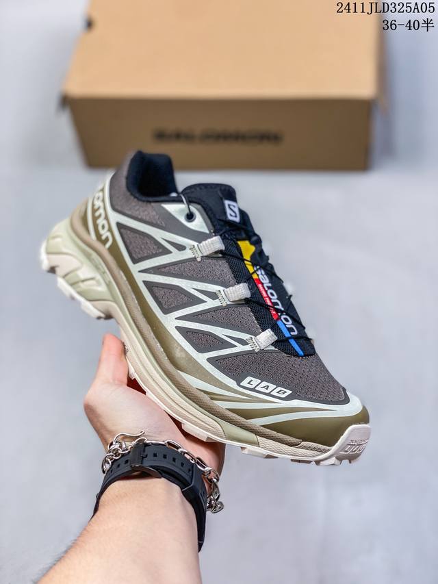 SALOMON萨洛蒙 XT-6 GORE-TEX 百搭舒适 低帮 户外功能鞋 K627A8E 尺码：36-40半 编码：11JLD325A05