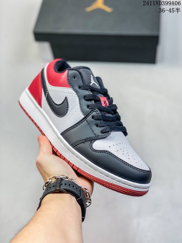 特价 Air Jordan 1 Low AJ1乔1低帮休闲板鞋 同步官方配色 市场唯一独家头层皮打造 原鞋原档案开发 原厂皮料 原档冲孔鞋头 正确满胶鞋垫 四线