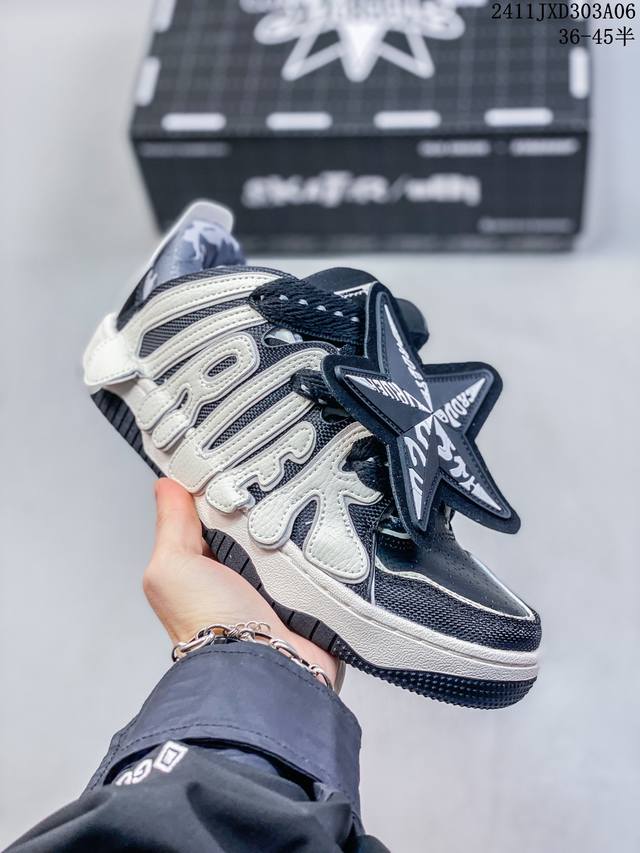ifashion库洛米面包鞋小众原创高街鞋子复古休闲国产运动滑板鞋 尺码：36-45半 编码：11JXD303A06