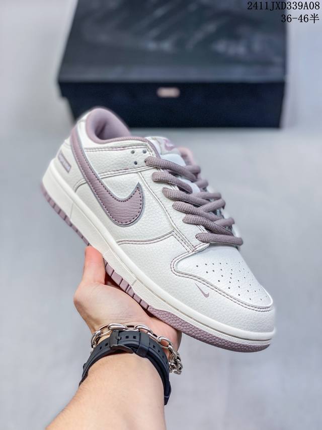 海外爆款限量发售！公司级 Nike SB Dunk Low“北面联名 猪八墨蓝勾” 周年高端定制 低帮休闲板鞋 定制鞋盒 大厂纯原品质出货 超高清洁度 皮料切割