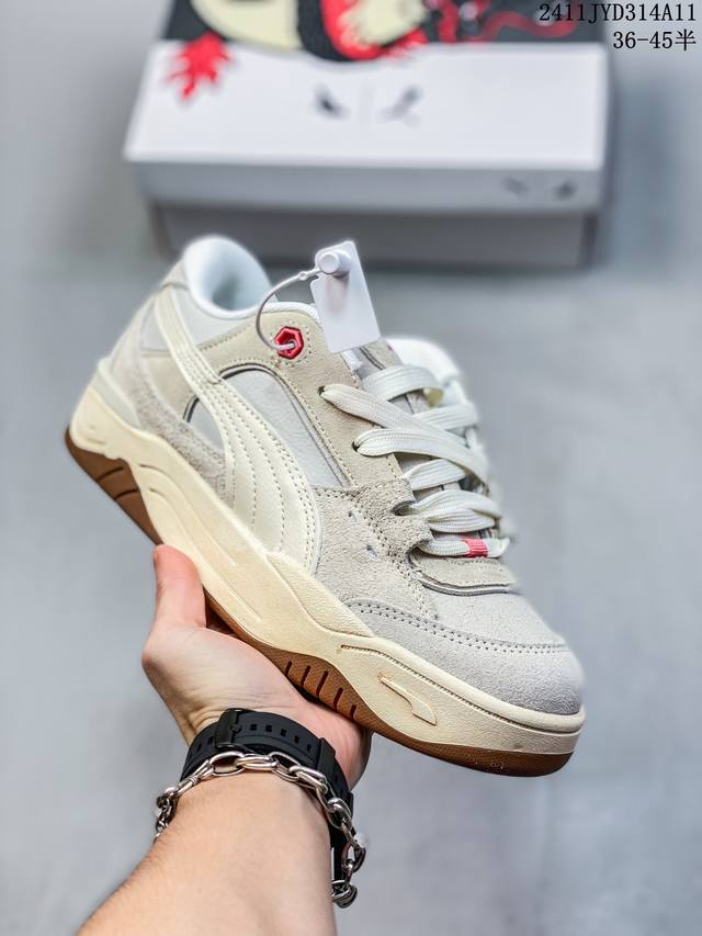 公司级PUMA WINTERIZED 彪马 舒适简约 防滑耐磨 低帮板鞋 货号:396309 03 尺码:36 37 37.5 38 38.5 39 40 40