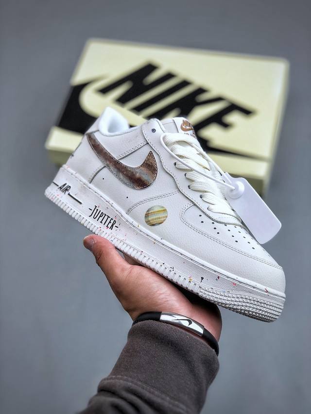 Nike Air Force 1'07 Low JUPITER 空军一号 低帮休闲板鞋 DD1225-001 #原楦头原纸板 纯正空军版型 定制鞋盒 全掌内置全