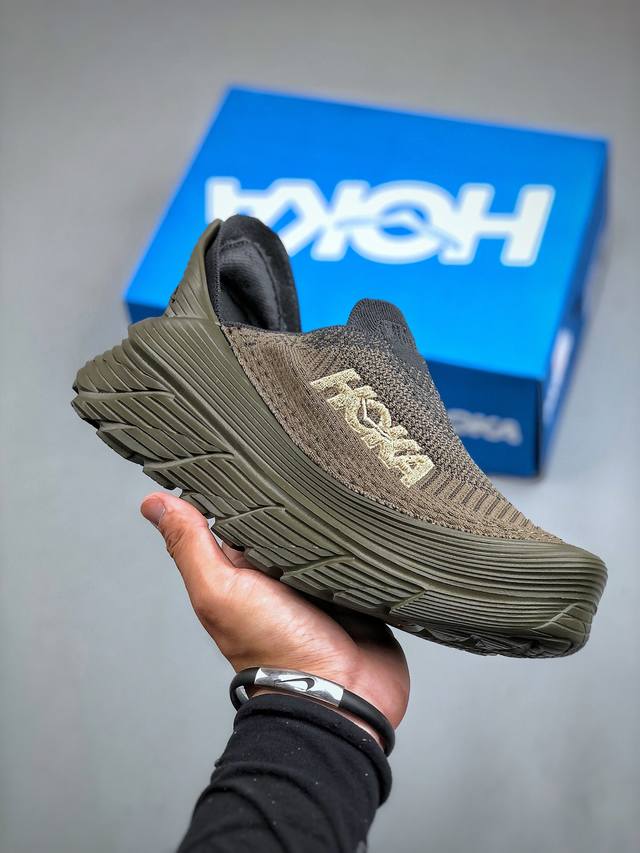 HOKA ONE ONE Restore TC 一脚蹬徒步舒适缓震运动鞋 1134532 尺码：36-45 半