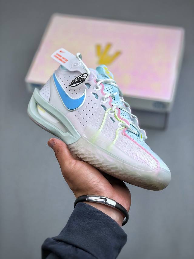 NIKE Air Zoom G.T. Cut 3 EP 白粉蓝灭世纯原年度旗舰 革新登场实战 独家呈现 史上首次运用超临界发泡ZOOM气垫 顶配缓震 原厂ZOO