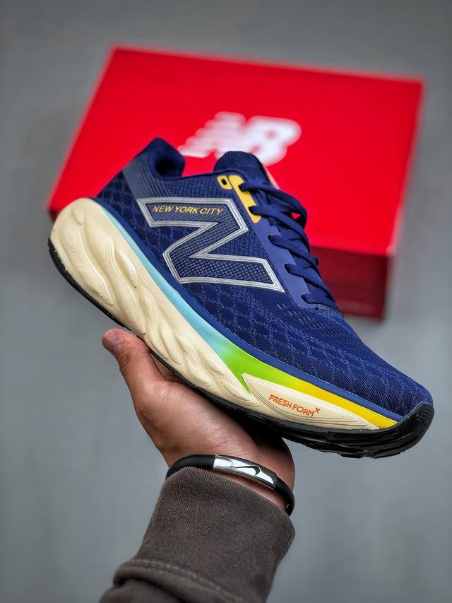 New Balance NB Fresh Foam 轻量跑鞋 Evoz v2舒适耐磨低帮跑步鞋 实拍首发受到Fresh Foam1080舒适骑行的启发 EVOZ