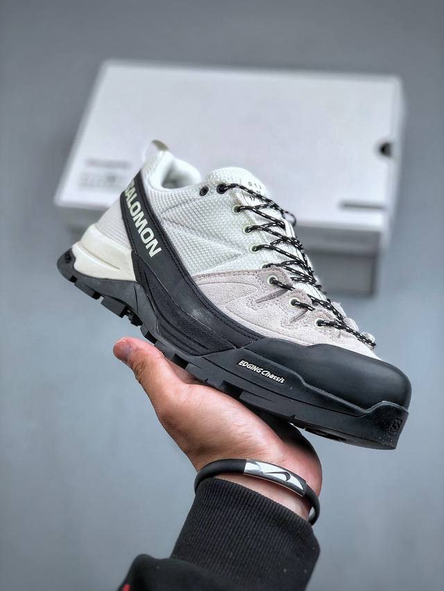 绿x版 Salomon MM6 萨洛蒙联名马吉拉 X-Alp系列 情侣款 户外 休闲 运动鞋 原版购入开发 做货 这款由MM6全新演绎的X-AIp专注于其空气动