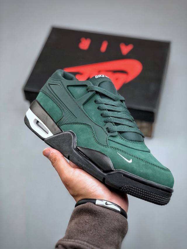 Nigel Sylvester x Nike Air Jordan Air 4 RM SP Pro Green 迈克尔 乔丹AJ4代重置版系列中帮复古休闲运动文