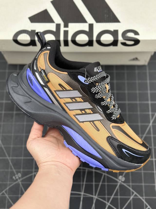 阿迪达斯 Adidas Originals Mts Pro复古透气缓震休闲运动慢跑鞋 #采用纤维革组合透气网眼布鞋面材质 搭载Lightstrike 缓震科技中