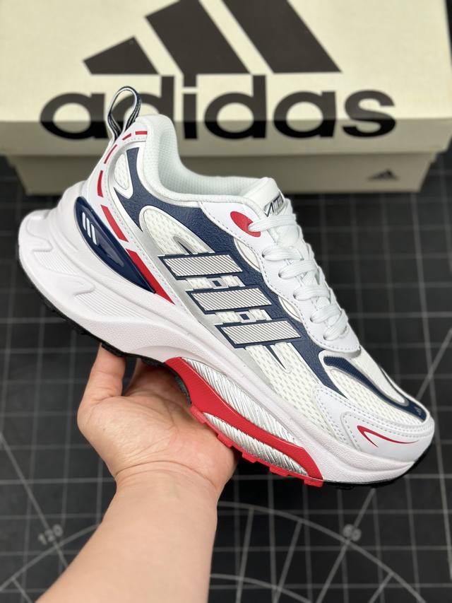 阿迪达斯 Adidas Originals Mts Pro复古透气缓震休闲运动慢跑鞋 #采用纤维革组合透气网眼布鞋面材质 搭载Lightstrike 缓震科技中