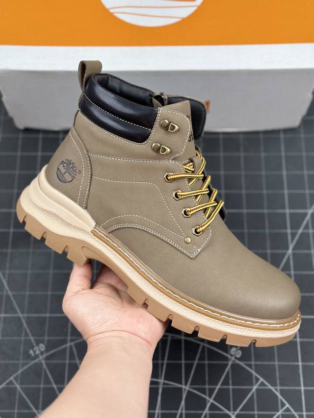 新货#Timberland添柏岚 天伯伦户外高帮休闲大黄靴系列 #广东大厂品质 冬季防寒户外专用 日常随意搭配 原盒原包装 #24ss新款 时尚潮流搭配 面料采