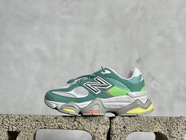 C版 童鞋 New Balance NB 9060系列 新百伦魔术扣童鞋 PV9060DBT #亲子必备款 独家私模开发 原厂麂皮材质 原数据原档案比对原鞋 #