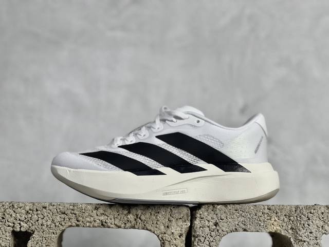 Ad Adizero Evo SL JH6206 阿迪超轻透气缓震跑鞋 #以令人难以置信的138克重量，刷新了跑鞋轻量化的记录，阿迪在材料科学和工艺技术上的深厚
