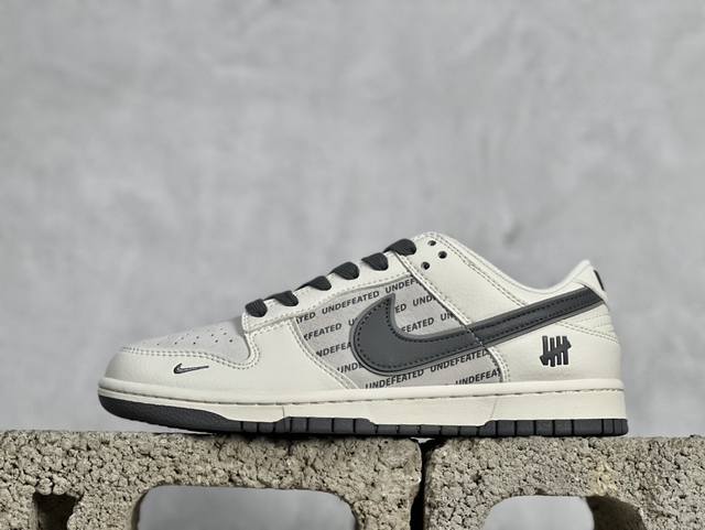Nk SB Dunk Low UN联名-英文米灰底 周年高端定制 低帮休闲板鞋 XX2025-679 #定制鞋盒 大厂纯原品质出货 超高清洁度 皮料切割干净无任