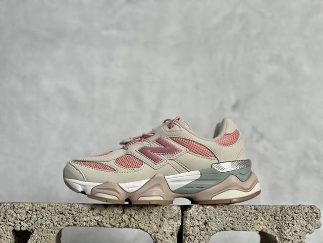 C版 童鞋 New Balance NB 9060系列 新百伦魔术扣童鞋 PV9060JF #亲子必备款 独家私模开发 原厂麂皮材质 原数据原档案比对原鞋 #全