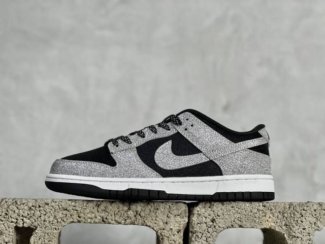 Nk SB Dunk Low 黑色反转满天星 周年高端定制 低帮休闲板鞋 KK1333-003 #定制鞋盒 大厂纯原品质出货 超高清洁度 皮料切割干净无任何毛边
