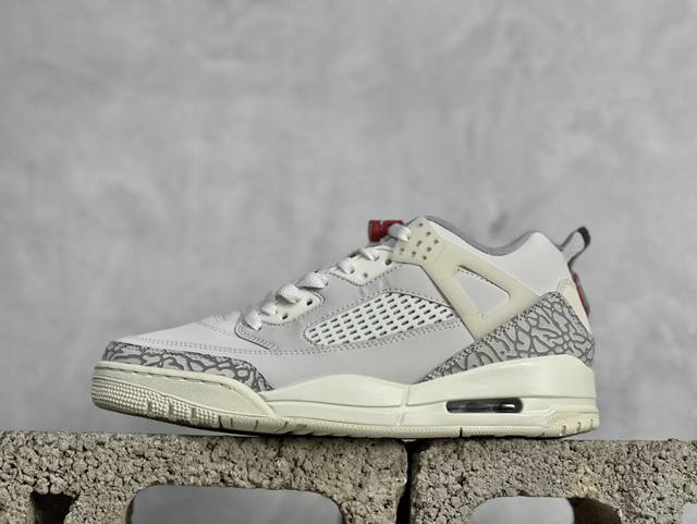 GT版本 血亏清仓福利Jordan Spizike Low AJ复古低帮篮球鞋 因市场低迷 工厂开发数月 直接做齐亏本清仓处理 百分百的一比一开发生产 区别市场