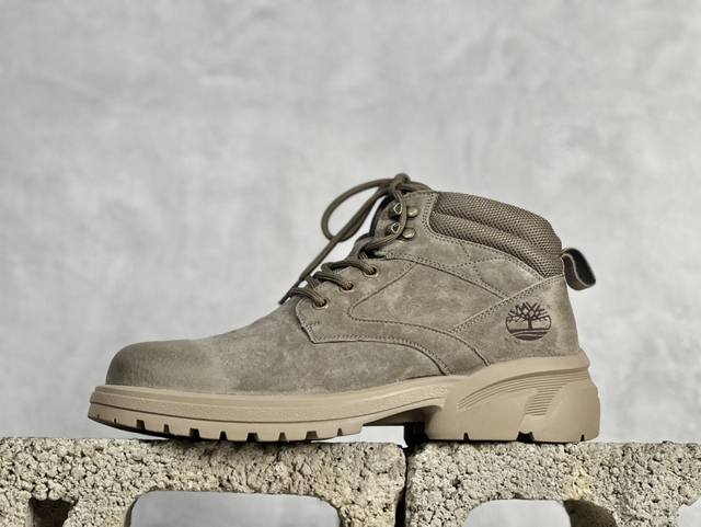 新货#Timberland添柏岚 天伯伦户外中帮休闲大黄靴系列 广东大厂品质 原盒原包装 面料采用意大利顶级磨砂细纹牛皮 搭配防臭防腐真皮乳胶鞋垫 给您完美的穿