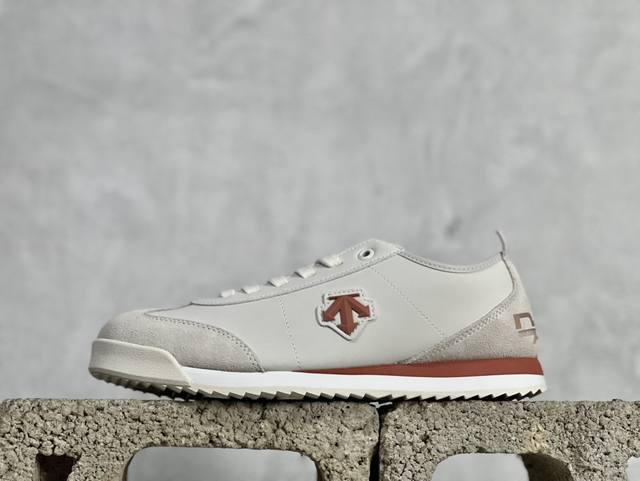绿X GX 迪桑特DESCENTE Chron 复古一脚蹬 迪桑特复古运动一脚蹬帆布鞋 Size 36 36.5 37.5 38 38.5 39 40 40.5