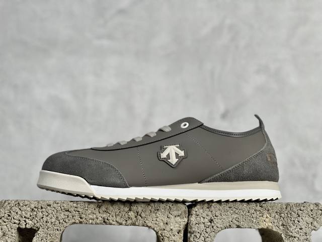 绿X GX 迪桑特DESCENTE Chron 复古一脚蹬 迪桑特复古运动一脚蹬帆布鞋 Size 36 36.5 37.5 38 38.5 39 40 40.5