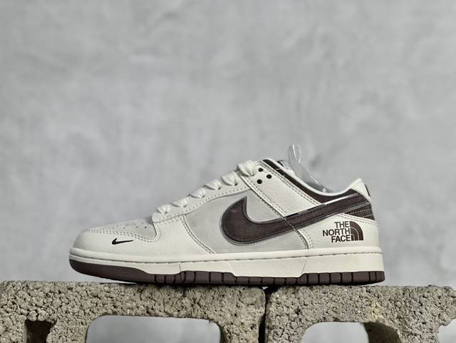Nk SB Dunk Low 北面联名-猪八棕勾 周年高端定制 低帮休闲板鞋 DQ1098-515 #定制鞋盒 大厂纯原品质出货 超高清洁度 皮料切割干净无任何