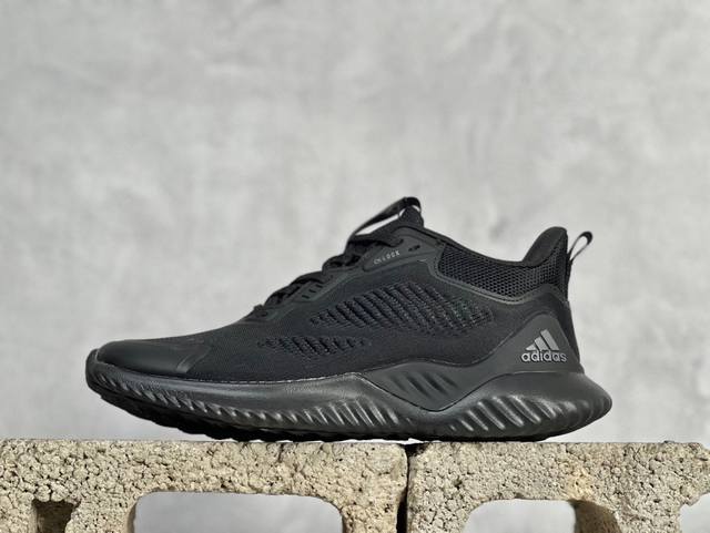 Adidas alphabounce beyond Q4 公司级阿尔法 夏季网面透气鞋面 正确高弹轻量MD发泡德国马牌橡胶大底 Bouncetm中底 专柜脚踏防