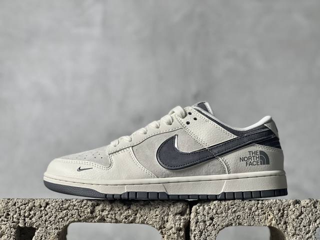 Nk SB Dunk Low 北面联名-猪八墨蓝勾 周年高端定制 低帮休闲板鞋 DQ1098-513 #定制鞋盒 大厂纯原品质出货 超高清洁度 皮料切割干净无任