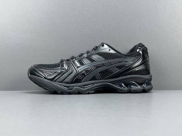 渠道优势 ！ 新Plus版 亚瑟士 Asics Gel-Kayano 14 复古舒适 织物合成革 低帮 休闲跑步鞋 男款 货号1201A019-001 尺码39
