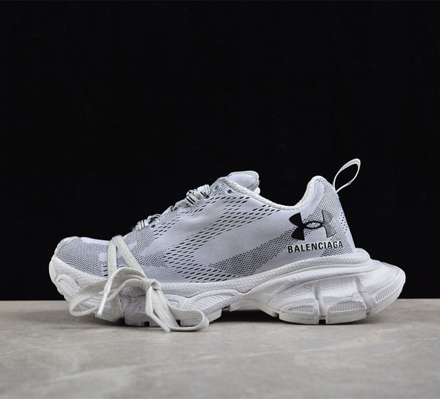 Under Armour x Balenciaga 巴黎世家 3XL 巴黎世家十代 安德玛联名复古老爹鞋 W3XL50612 OK版 安德玛联名复古老爹鞋 巴黎
