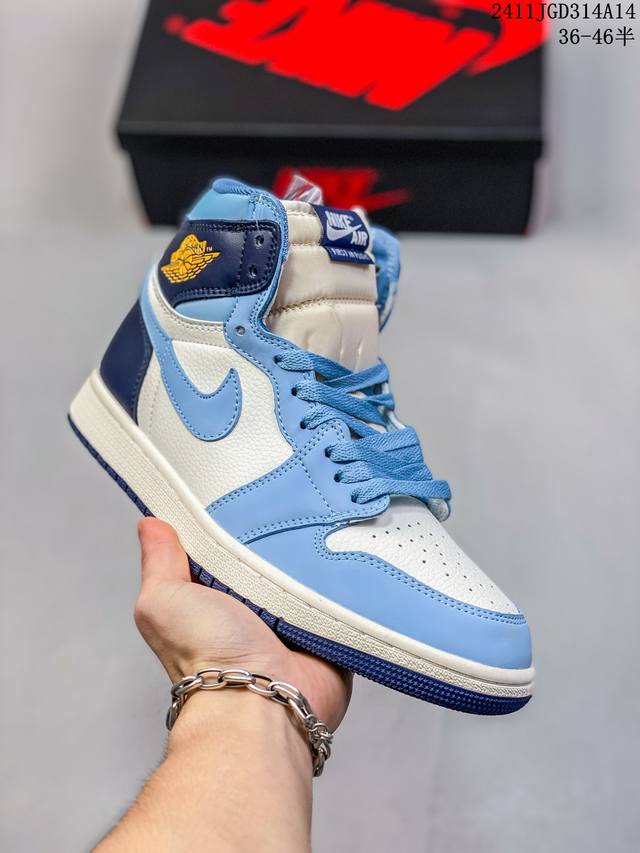 真标耐克nike Air Jordan 1 Retro High Og”Black White“Aj1代迈克尔 乔丹高帮经典复古百搭休闲文化运动篮球鞋 货号:B