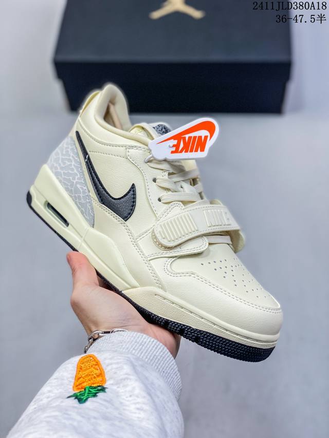 公司级 耐克nike Air Jordan Legacy 312 Low”White Pine Green“乔丹最强三合一混合版本低帮文化休闲运动篮球鞋 货号：