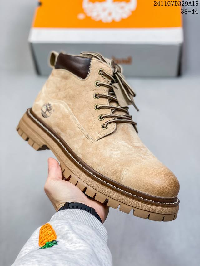 Timberland添柏岚 天伯伦 2024秋冬新品 毛绒内里保暖锁热 秋冬必备户外休闲大黄靴系列 #广东大厂品质 原盒原包装 #24Ss新款 时尚潮流搭配 面