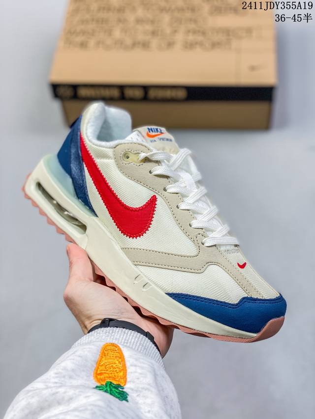 公司级 新款 Nike 耐克正品spark Flyknit轻便透气休闲鞋厚底增高老爹跑步鞋dj6945-100鞋面采用全编织的 Flyknit 结构，外观看上去