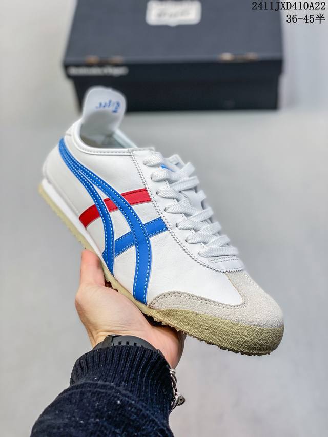 真标onitsuka Tiger Nippon Made 鬼冢虎手工鞋系列 Mexico 66 Deluxe メキシコ 66 デラックス独家！同步官方，手工鞋新