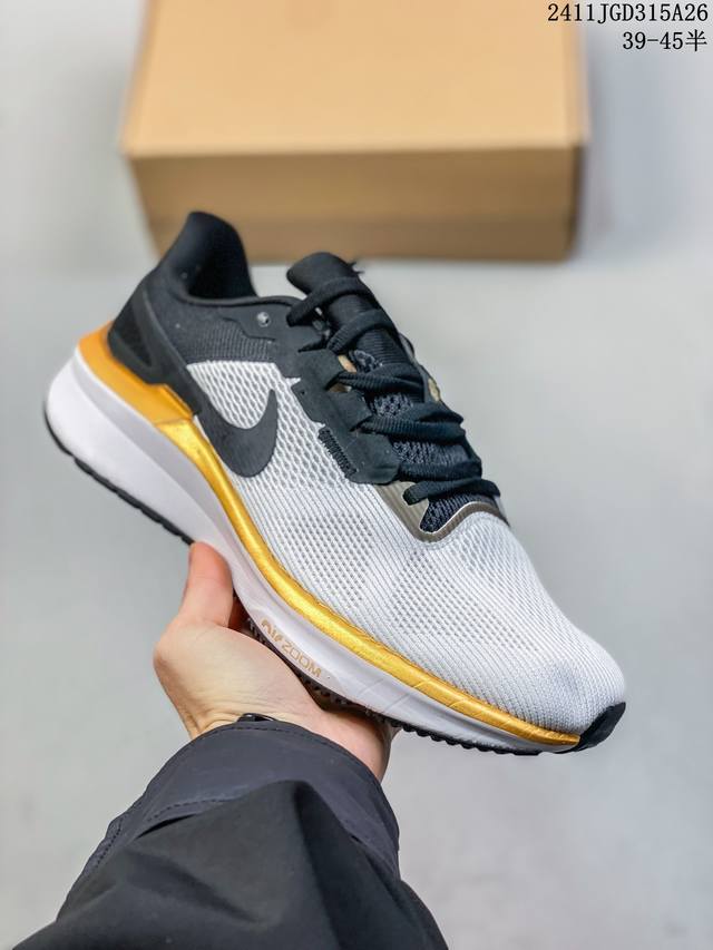 Nike Zoom Structure 25 舒适百搭耐磨 低帮跑步鞋 女款 白色 尺码：36-45半 36-40半 39-45半 编码：11Jgd315A26