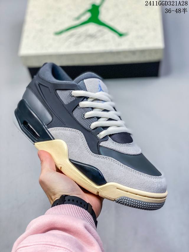 Nk Air Jordan 4 Retro Rm Light Legend Brown 迈克尔 乔丹aj4代重置版系列低帮复古休闲运动文化篮球鞋 货号：Fq79
