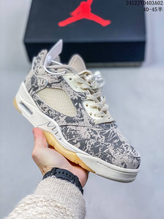 真标带半码 Air Jordan 5 Cny Aj5 中国新年 白红 撕撕乐 Dd2240- 尺码36-45半 40-45半 编码：12Jyd403A03