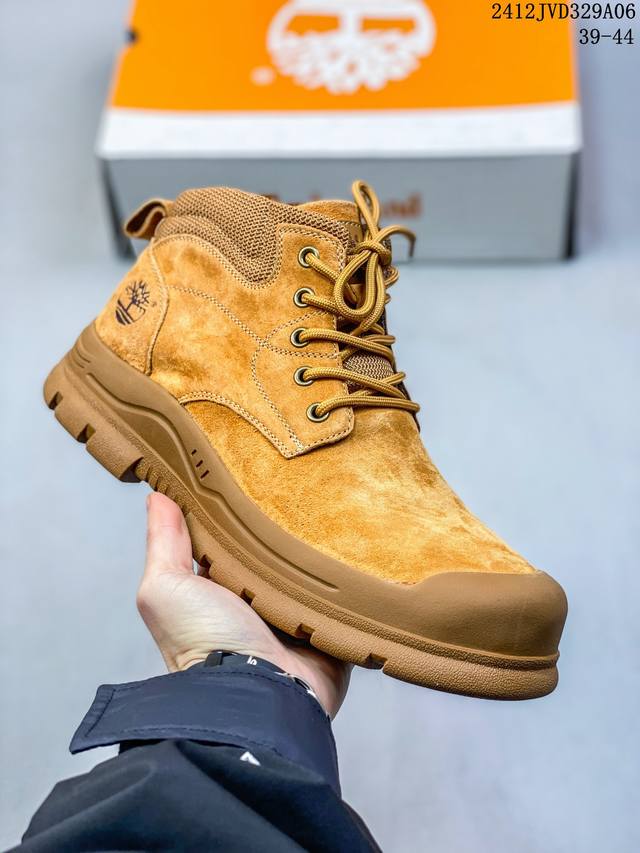 预热双十二 特价福利 Timberland添柏岚 天伯伦户外中帮休闲马丁靴系列 广东大厂品质 原盒原包装 24Ss新款时尚潮流搭配 面料采用意大利顶级磨砂细纹牛