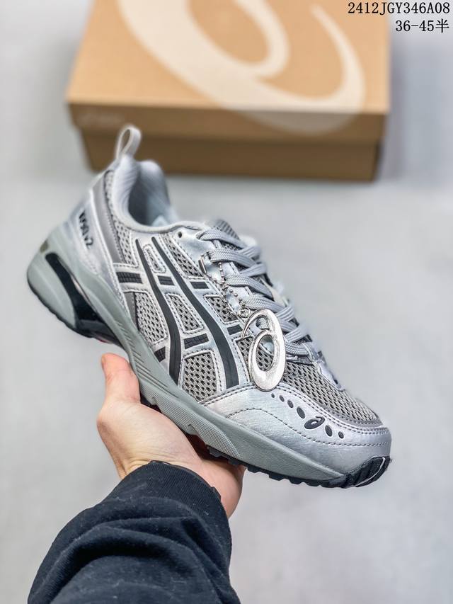 真标装备充满未来感，日本专业跑鞋品牌 Asics 亚瑟士 Gel-1090 量子系列硅胶回弹休闲运动跑步鞋 货号 :1203A254-020 尺码:36 37