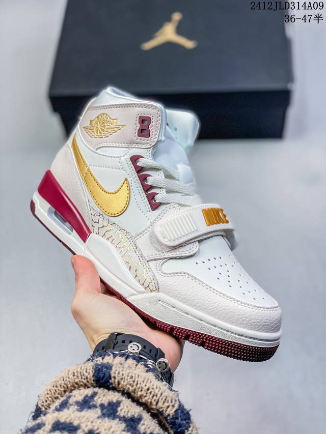 公司级真标带半码！ 乔丹一代 高帮 气垫 Air Jordan Legacy 312 Low 乔丹联名 号称 “最强三合一” 的 Jordan Legacy 3