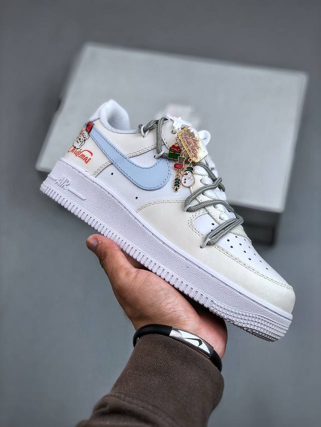Nike Air Force 1 Low 07 绑带涂鸦 原楦头原纸板 打造纯正低帮空军版型专注外贸渠道 全掌内置蜂窝气垫 原盒配件 原厂中底钢印、拉帮完美 官