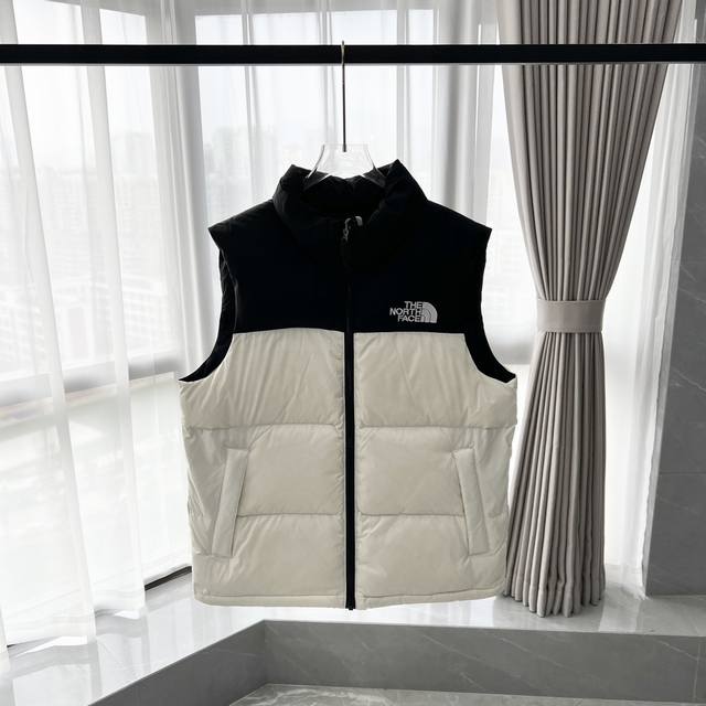 顶级版本，随意对比』 The North Face｜北面 Nuptse 1996 经典款羽绒马甲 产品配色：黑色，小麦，奶白色，脏粉色，墨绿色，暴力橙，橄榄绿，