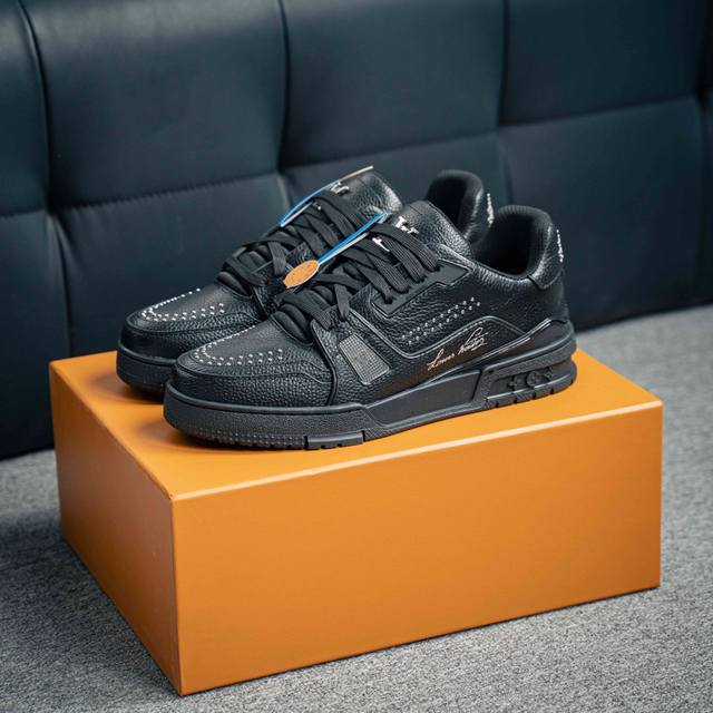 Tyler X Louis Vuitton 路易威登 Lv Trainer 联名款 低帮休闲板鞋 海淘代购同渠道品质 高端零售 外贸充正专供 原版购入开发 Zp