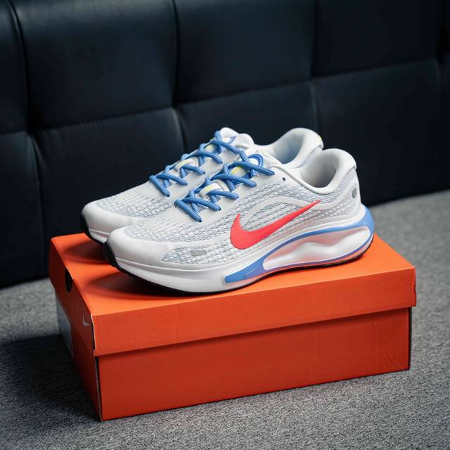 Nike Journey Run 轻量跑鞋 网布減震防滑抗冲击 低帮 短跑跑步鞋男女款 货号：Fj7765 107 尺码：39 40 40.5 41 42 42